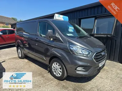 Used Ford Transit Custom 130 HP (95 kW) 2021 White Van