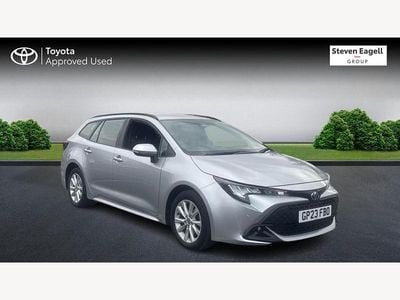 Silver Used 2023 Toyota Corolla Estate | £22,238 (Fair price)