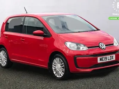 Used VW up! move up! 60 HP (44 kW) 2018 Red Hatchback