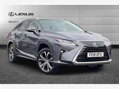 Used Lexus RX450h Luxury Line 313 HP (230 kW) 2018 Grey SUV