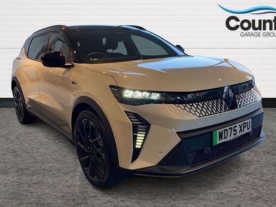 White/black New 2025 Renault Scenic E-Tech Techno Esprit Alpine SUV | £34,995 (Good price)