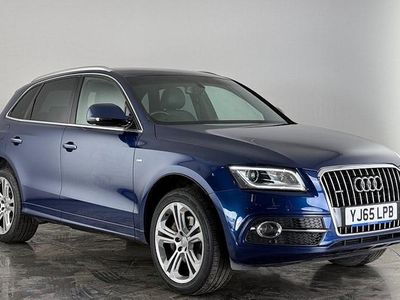 Used Audi Q5 S-line plus 258 HP (189 kW) 2015 Blue SUV