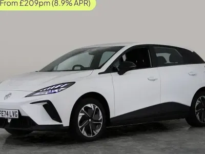 Używany MG MG4 EV SE 150 kW (204 KM) 2024 Biały Hatchback