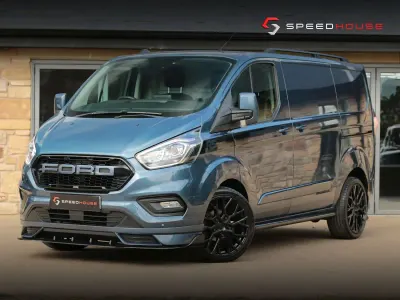 Used Ford Transit Custom Limited 130 HP (95 kW) 2021 Blue Van