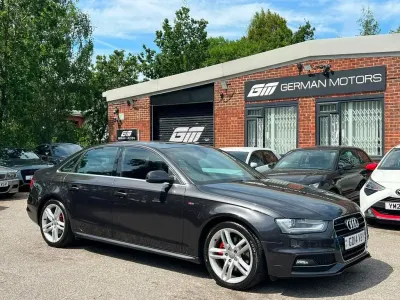 Used Audi A4 S-Line 2014 Grey Sedan