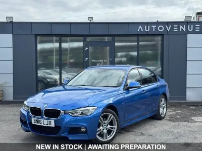 Used BMW 320 M Sport 190 HP (139 kW) 2016 Blue Sedan