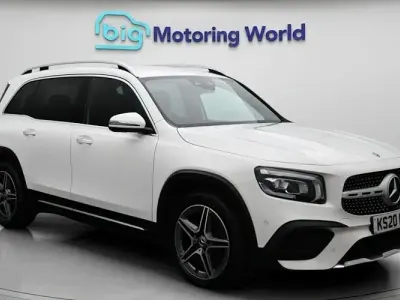 Begagnad Mercedes GLB220 AMG line 190 HK (139 kW) 2020 Vit SUV