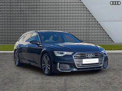 Used Audi A6 S-Line 204 HP (150 kW) 2023 Blue Estate