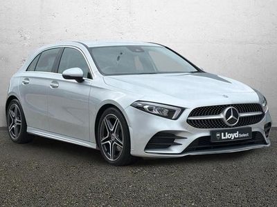 Used Mercedes A200 AMG line 163 HP (119 kW) 2018 Silver Hatchback