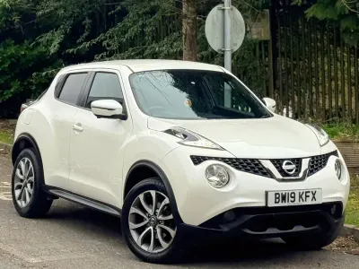 Używany Nissan Juke Tekna 112 KM (82 kW) 2019 Biały SUV