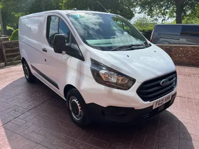 Used Ford Transit Custom 130 HP (95 kW) 2021 White Van
