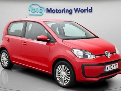 Begagnad VW up! S 60 HK (44 kW) 2018 Röd Halvkombi
