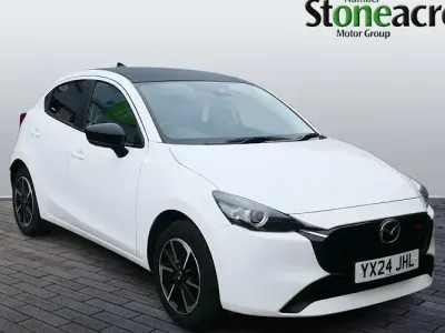 Used Mazda 2 Homura-Aka 116 HP (85 kW) 2024 White Hatchback