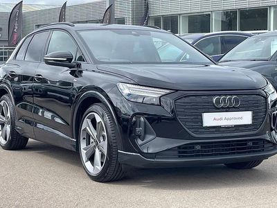 Used Audi Q4 e-tron Black Edition 250 kW (340 HP) 2025 Black SUV