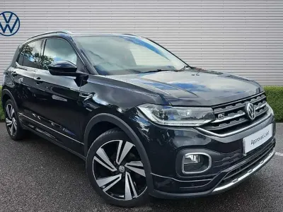Used VW T-Cross R-line 115 HP (84 kW) 2020 Black SUV