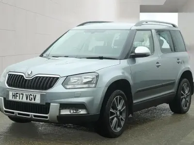 Used Skoda Yeti SE Drive 110 HP (80 kW) 2017 Grey SUV