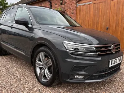 Usado VW Tiguan SEL 150 HP (110 kW) 2019 Cinzento SUV