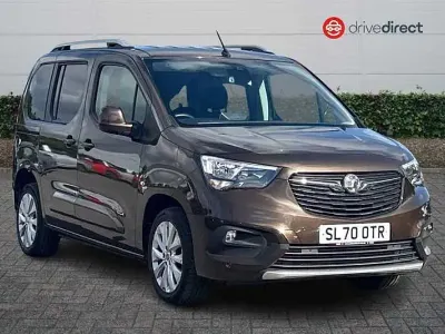 Used Vauxhall Combo Elite 130 HP (95 kW) 2020 Brown MPV