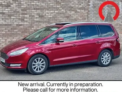 Used Ford Galaxy Titanium X 150 HP (110 kW) 2017 Red MPV