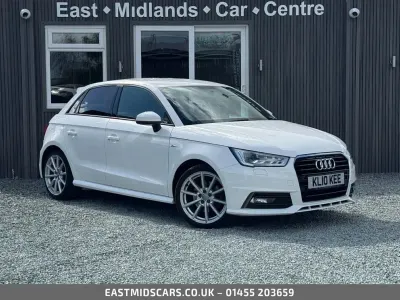 Used Audi A1 Sportback S-Line 116 HP (85 kW) 2017 White Hatchback
