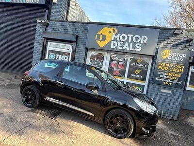Used DS Automobiles DS3 Chic 2016 Black Hatchback