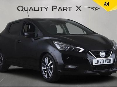 Used Nissan Micra Tekna 2020 Black Hatchback