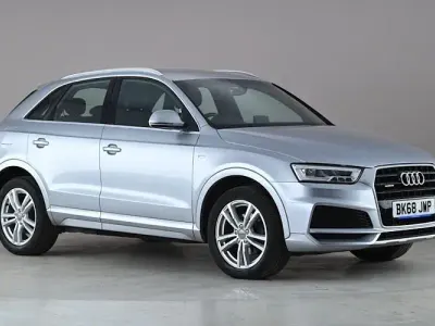 Używany Audi Q3 S-Line 179 KM (131 kW) 2018 Srebrny SUV