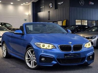 Blue Used 2016 BMW 218 M Sport Cabriolet | £9,989 (Fair price)