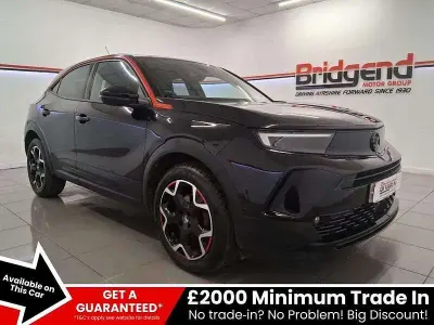Used Vauxhall Mokka GS Line 130 HP (95 kW) 2022 Black SUV