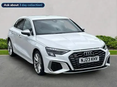 Used Audi S3 Sportback Comfort 310 HP (228 kW) 2023 White Hatchback