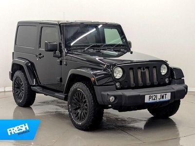 Black Used 2015 Jeep Wrangler Sahara SUV | £18,499 (Good price)