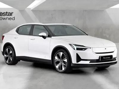 Begagnad Polestar 2 Long Range Dual motor 309 kW (421 HK) 2024 Vit Halvkombi