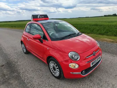 Usado Fiat 500 Lounge 2016 Rosa Citadino