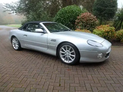 Used Aston Martin DB7 420 HP (308 kW) 2002 Silver Cabriolet
