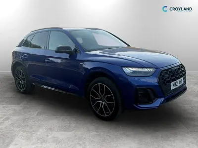 Used Audi Q5 Comfort 204 HP (150 kW) 2021 Blue SUV