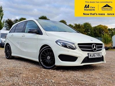 White Used 2017 Mercedes B200 AMG Line Premium Plus MPV | £9,988 (Fair price)