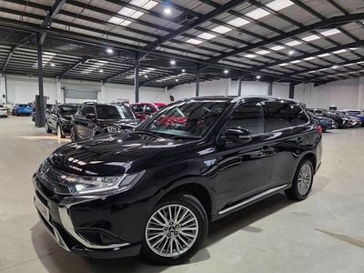 Used Mitsubishi Outlander P-HEV 2021 Black Estate