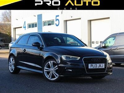 Black Used 2013 Audi A3 S-Line Hatchback | £5,600 (Fair price)