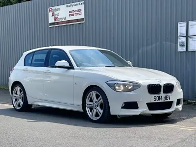 Used BMW 120 M Sport 184 HP (135 kW) 2014 White Hatchback