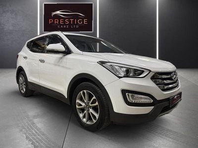 White Used 2014 Hyundai Santa Fe Premium SUV | £9,750 (Fair price)