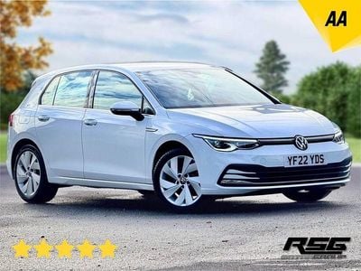 White Used 2022 VW Golf VIII Style Hatchback | £16,895 (Good price)