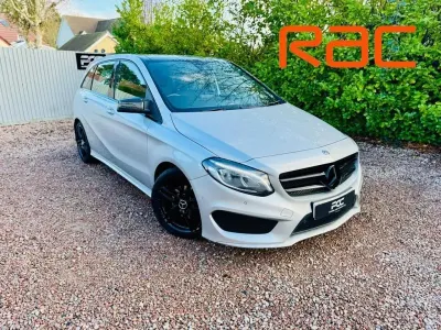 Usado Mercedes B200 AMG line 136 HP (100 kW) 2018 Prateado Monovolume