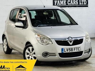 Used Vauxhall Agila Design Edition 80 HP (58 kW) 2008 Silver MPV
