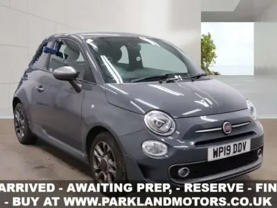 Usado Fiat 500S S 2019 Cinzento Citadino