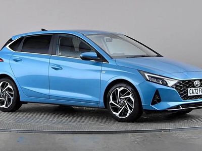 Turquoise Used 2022 Hyundai i20 Premium Hatchback | £12,998 (Fair price)