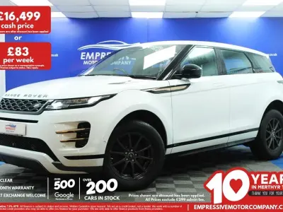 Used Land Rover Range Rover evoque R-Dynamic 163 HP (119 kW) 2021 White SUV