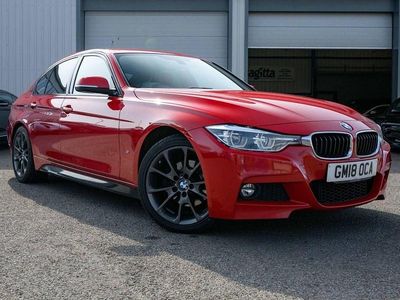 Used BMW 330 M Sport 252 HP (185 kW) 2018 Red Sedan