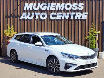 Used Kia Optima 136 HP (100 kW) 2019 White Estate