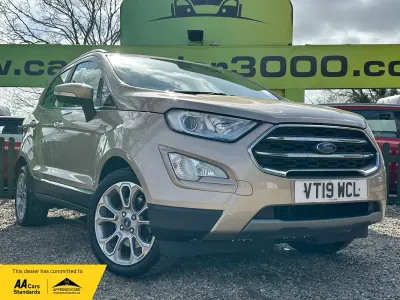Used Ford Ecosport Titanium 100 HP (73 kW) 2019 Beige SUV