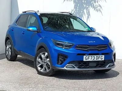 Used Kia Stonic GT-Line 99 HP (72 kW) 2023 Blue SUV